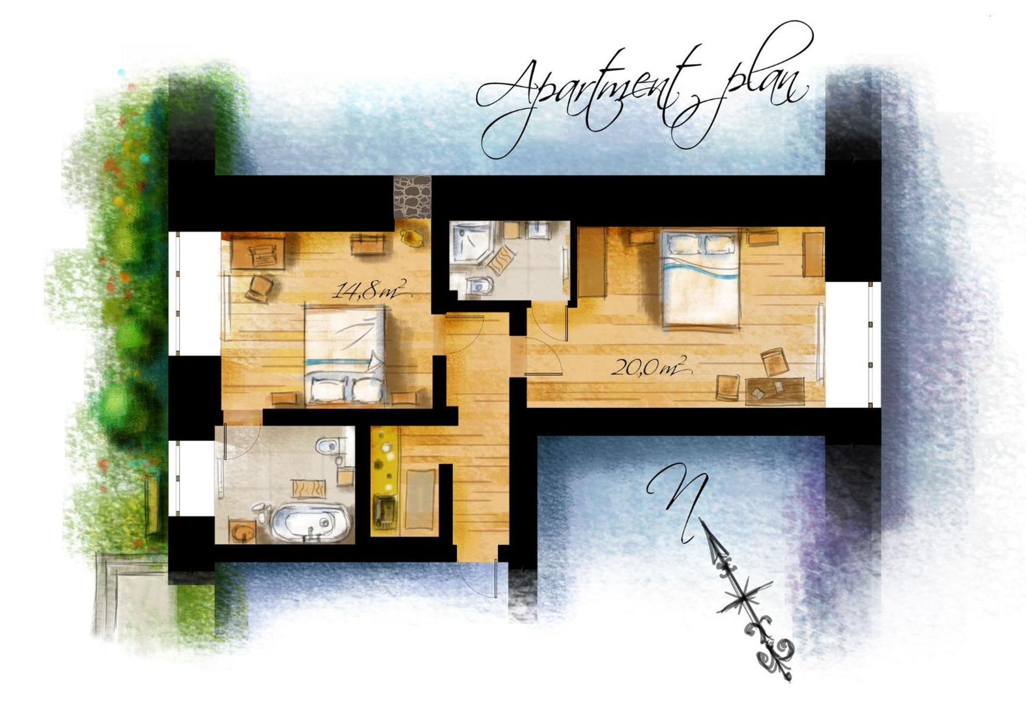 Maciejowiec Castle Hill Apartment I Eksteriør billede